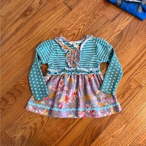 Matilda Jane Multicolor Ruffle Top